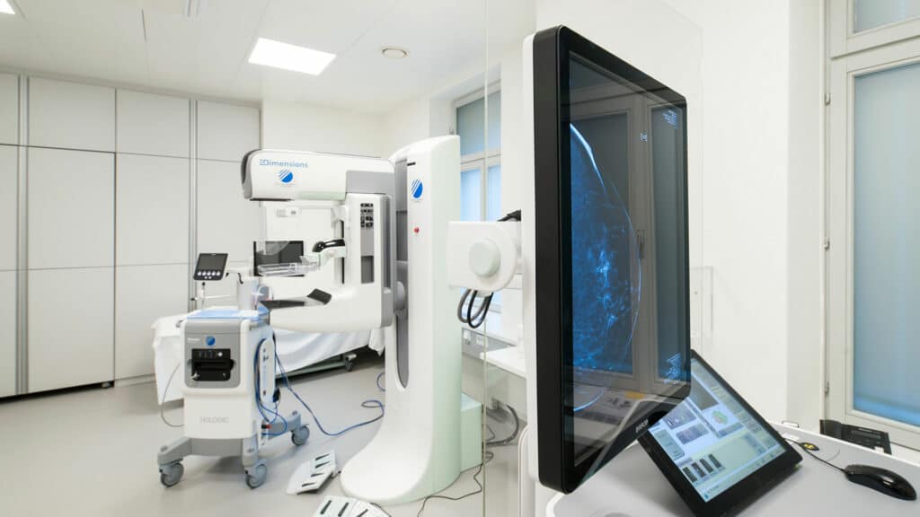 Mammographie Untersuchungsraum
